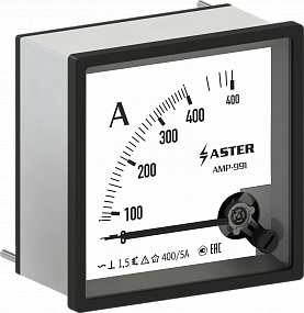 Амперметр AMP-991 10А (прямой) класс точности 1,5 купить