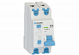 Автоматический выключатель дифф.тока D06 2р B10 30 мА электрон. тип АС ELVERT