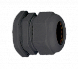 Кабельный ввод (сальник) пластиковый резьба M25x1,5, диаметр кабеля 14-18 мм (1 упак./100 шт.)