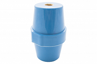 Опорный изолятор типа "бочонок" SM 25кВ H=76мм цвет синий (1 упак./10 шт.) купить